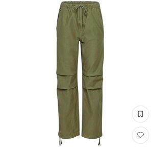 TNA Cache Cargo Pants Size Small Olive Green